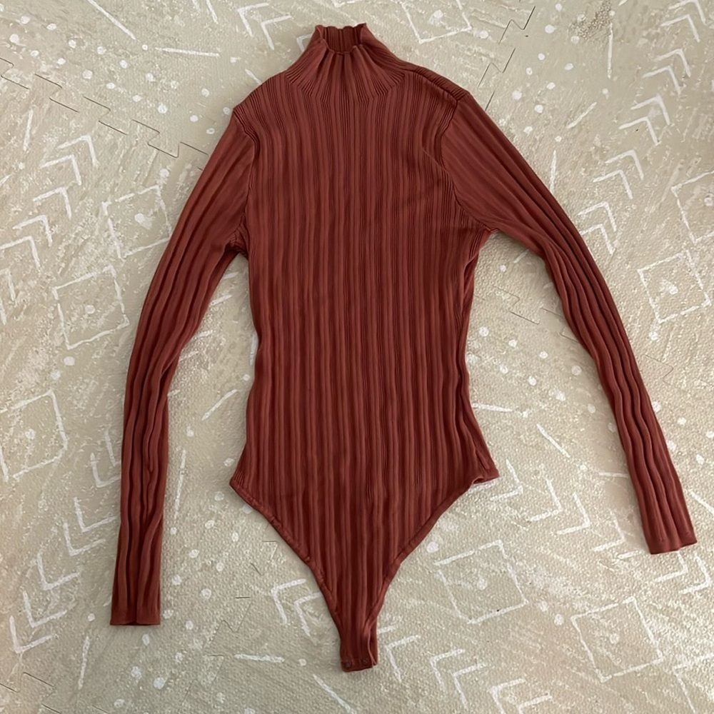 Abercrombie and Fitch Long Sleeve Bodysuit